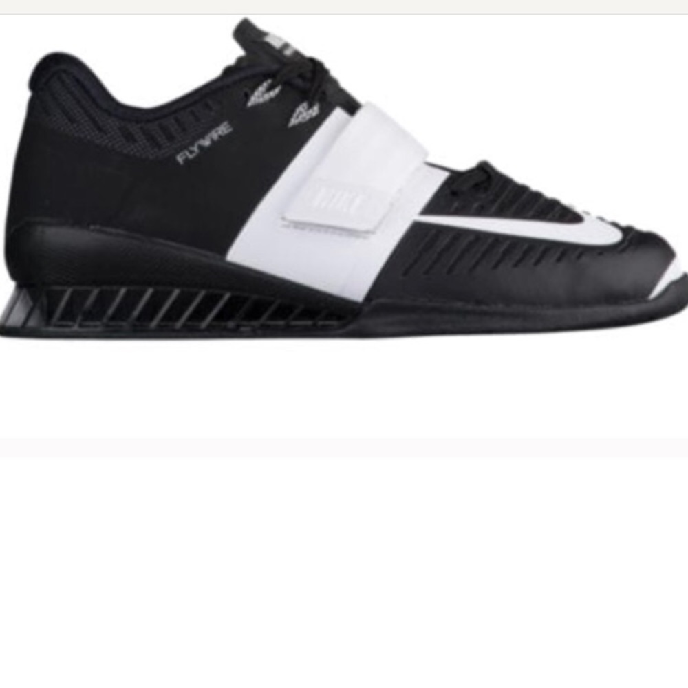 Women’s Nike Romaleos 3 Black with white strap